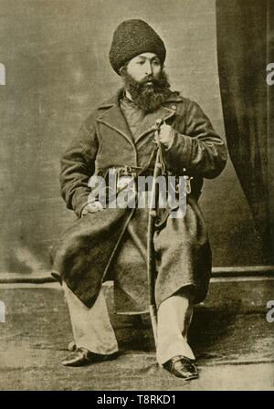 "Abdur Rahman, Ameer dell'Afghanistan", 1880, (1901). Creatore: Bourke. Foto Stock