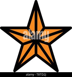 Starfish star estate freddo vettore icona logo o illustrazione. Corsa modificabile e colore. Uso perfetto per il disegno e la progettazione grafica. Illustrazione Vettoriale