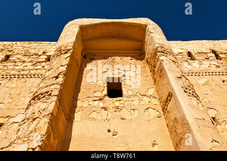 Castillo del desierto Al-Kharaneh. Jordania, Oriente Medio Foto Stock