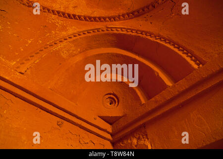 Castillo del desierto Al-Kharaneh. Jordania, Oriente Medio Foto Stock