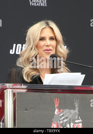 Hollywood, CA. 14 Maggio, 2019. Ellen K, al Keanu Reeves a mano e a pedale Stampa cerimonia di TCL Chinese Theatre IMAX in Hollywood, la California il 14 maggio 2019. Credito: Faye Sadou/media/punzone Alamy Live News Foto Stock