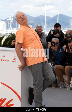 Cannes, Francia. 15 Maggio, 2019. Cannes, Francia. 15 Maggio, 2019. Attore Bill Murray presso i morti non muoiono pellicola fotografica chiamata presso la 72a Cannes Film Festival, mercoledì 15 maggio 2019, Cannes, Francia. Photo credit: Doreen Kennedy/Alamy Live News Foto Stock