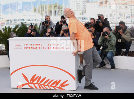 Cannes, Francia. 15 Maggio, 2019. Attore Bill Murray pone per le foto durante la 72a Cannes Film Festival di Cannes, Francia, 15 maggio 2019. La 72a Cannes Film Festival è qui tenuto dal 14 al 25 maggio. Credito: Gao Jing/Xinhua/Alamy Live News Foto Stock
