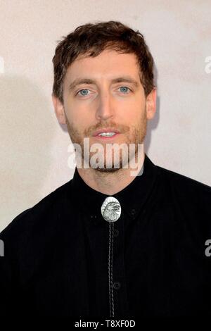 Los Angeles, CA, Stati Uniti d'America. 14 Maggio, 2019. Thomas Middleditch all'arrivo del HBO DEADWOOD Premiere, Glossari Affini Dome, Los Angeles, CA Maggio 14, 2019. Credito: Priscilla concedere/Everett raccolta/Alamy Live News Foto Stock