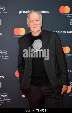 Cannes, Francia. Il 15 maggio 2019. 72a Cannes Film Festival 2019, Masterclass Mastercard. Nella foto: Werner Herzog Credit: Indipendente Photo Agency Srl/Alamy Live News Foto Stock