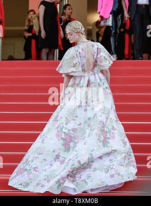Elle Fanning, 2019 Cannes Foto Stock