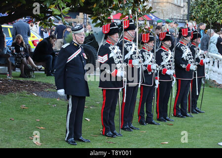 Onorevole Compagnia di Artiglieria - annuale aperta la sera, Finsbury caserma, LONDRA, REGNO UNITO, 14 maggio 2019, Foto di Richard Goldchmidt Foto Stock