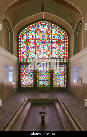 Bagh-e Dolat Abad edificio storico, Yazd, Iran Foto Stock