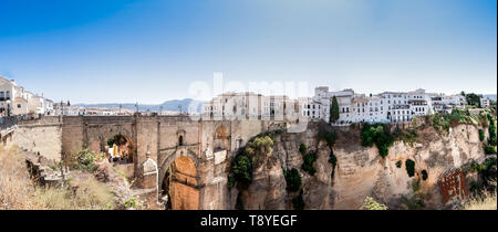 Ronda nuovo ponte - Puente Nuevo Foto Stock
