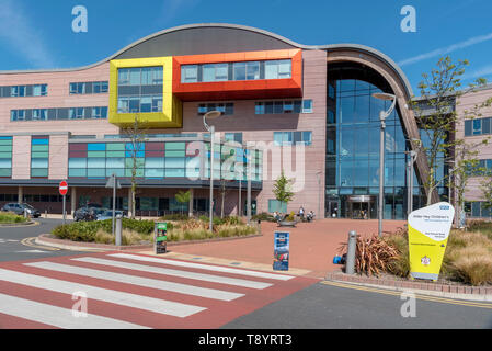 Alder Hey Childrens ospedale in cenere nodosi, Liverpool Foto Stock