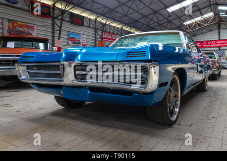 Berlino - Aprile 27, 2019: Personal luxury car Pontiac Grand Prix, 1967. Foto Stock