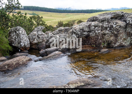 Il Mac Mac pool in Blyde River Canyon, Panorama Route vicino a Graskop - Mpumalanga in Sudafrica. Foto Stock