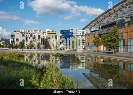 Lione, Stadtentwicklungsgebiet ZAC Confluence - Lyon, area di sviluppo ZAC confluenza Foto Stock