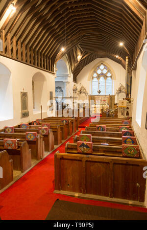 Chiesa di Sant'Andrea, poco Glemham, Suffolk, Inghilterra, Regno Unito Foto Stock