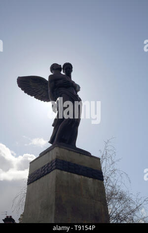 Bearsden Cross Glasgow Scozia Memoriale di guerra Foto Stock