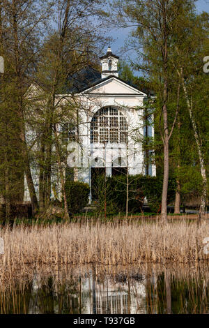 Cappella della Vergine Maria in Studzieniczna vicino Augustow, Podlasie, Polonia. Foto Stock