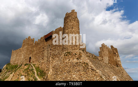 Montsoriu castello in Catalogna Foto Stock