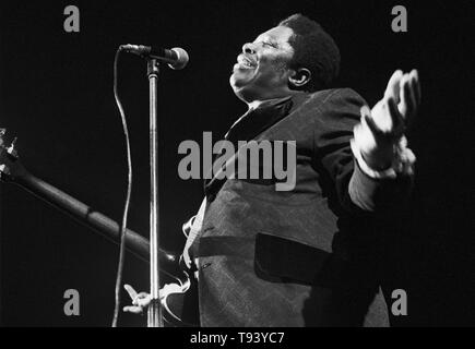 BB King Amsterdam, Concertgebouw, Paesi Bassi - 1972, (foto Gijsbert Hanekroot) Foto Stock