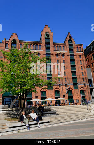 Museo marittimo, Hafencity di Amburgo, Germania, Europa Foto Stock