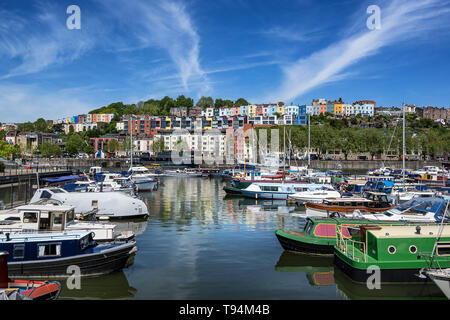 Bristol Marina Foto Stock