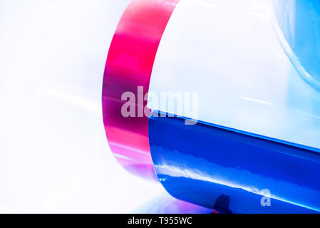 Dettagli di fondo dello spazio del motore a razzo Foto Stock