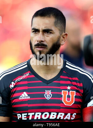 Il Cile Football League 1 Division - Campeonato Nacional PlanVital AFP 2019 / ( Club Universidad de Chile ) - Johnny Cristian Herrera Munoz Foto Stock