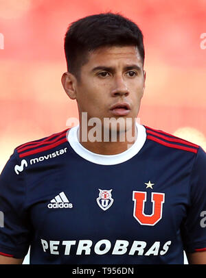 Il Cile Football League 1 Division - Campeonato Nacional PlanVital AFP 2019 / ( Club Universidad de Chile ) - Rafael Antonio Caroca Cordero Foto Stock