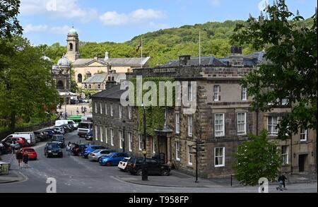 La Old Hall Hotel in Buxton, Derbyshire Foto Stock