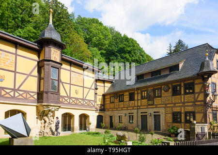 Dresda: Leonhardi Museum di Loschwitz, Sassonia, Sassonia, Germania Foto Stock