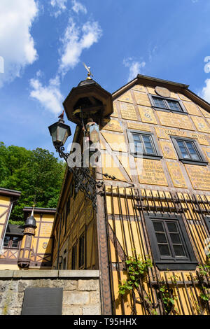 Dresda: Leonhardi Museum di Loschwitz, Sassonia, Sassonia, Germania Foto Stock