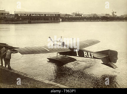 Idrovolante. Fedele Azari (italiano, 1895 - 1930); Italia; 1914 - 1929; gelatina silver stampa. Foto Stock