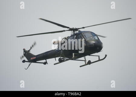 Westland Scout elicottero militare Foto Stock