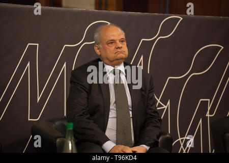 Francia: Riunione per il francese gli europei UPR con candidato François Asselineau Foto Stock