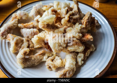 Cinese-stile fritto di maiale in agrodolce carne di maiale Foto Stock