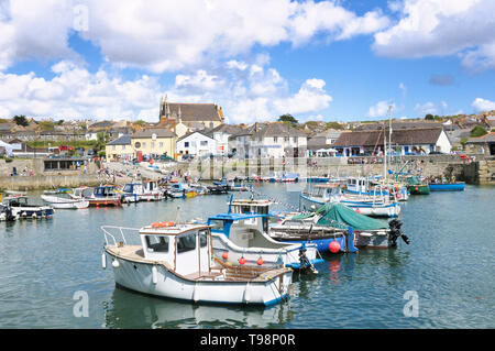 Porthleven, Cornwall, Regno Unito Foto Stock