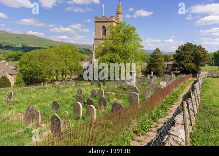 St. Margaret's chiesa Hawes. Yorkshire Dales. Foto Stock