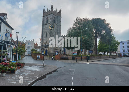 Alcester village center nella valle di Evesham, England, Regno Unito, Europa Foto Stock