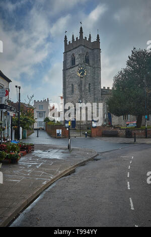 Alcester village center nella valle di Evesham, England, Regno Unito, Europa Foto Stock