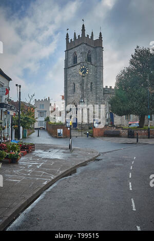 Alcester village center nella valle di Evesham, England, Regno Unito, Europa Foto Stock