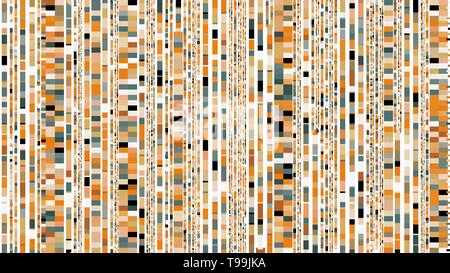 Molte piazze mosaico dark khaki, scuro grigio ardesia e lino colorato. ripetibile seamless motivo grafico per plaid, cartolina, stampa digitale, wallpape Foto Stock