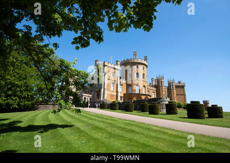 Belvoir Castle, nella valle di Belvoir LEICESTERSHIRE REGNO UNITO Inghilterra Foto Stock