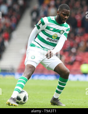 Glasgow, Scozia - aprile 14. Odsonne Edouard del Celtic durante la William Hill Coppa Scozzese semi finale tra Celtic e Aberdeen all'Hampden Park il 14 aprile 2019 a Glasgow, in Scozia. (Foto di Scottish Borders Media/Alamy Live News) Foto Stock