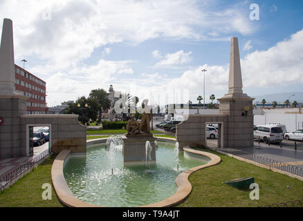 Las Palmas de Gran Canaria, Spagna - 30 December, 2017. Monumento ai naviganti, autore Pedro Barral costruire nel 1956 Foto Stock