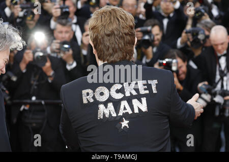 Elton John frequentando il 'Rocketman' premiere durante la 72a Cannes Film Festival presso il Palais des Festivals il 16 maggio 2019 a Cannes, Francia | Utilizzo di tutto il mondo Foto Stock