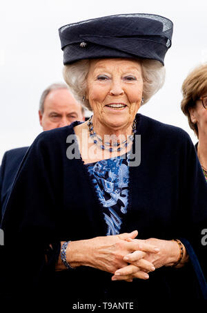 Harreveld, Paesi Bassi. Il 17 maggio 2019. La principessa Beatrice alla celebrazione del 200 anni windmill Hermien in Harreveld, Paesi Bassi, 17 maggio 2019. Credito: Patrick van Katwijk |/dpa/Alamy Live News Foto Stock