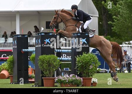 17/05/2019.- LONGINES champions Tour Gran Premio Villa de Madrid y Copa de S.M. El Rey. Foto: Cordon premere Foto Stock