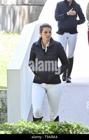 17/05/2019.- LONGINES champions Tour Gran Premio Villa de Madrid y Copa de S.M. El Rey. Foto: Athina Onassis Cordon premere Foto Stock