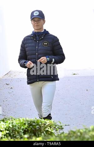 17/05/2019.- LONGINES champions Tour Gran Premio Villa de Madrid y Copa de S.M. El Rey. Foto: Athina Onassis Cordon premere Foto Stock