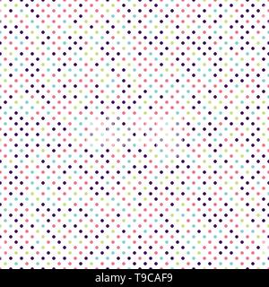 Multi-poco colorato pois seamless sfondo pattern Illustrazione Vettoriale