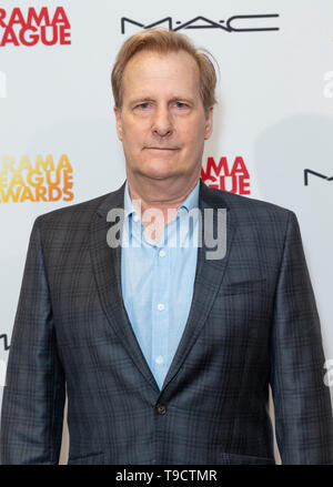 New York, NY - Maggio 17, 2019: Jeff Daniels assiste ottantacinquesimo dramma annuale classifica dei premi al Marriot Marquis Times Square Foto Stock